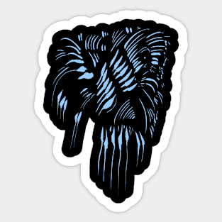 Dark abstract Sticker